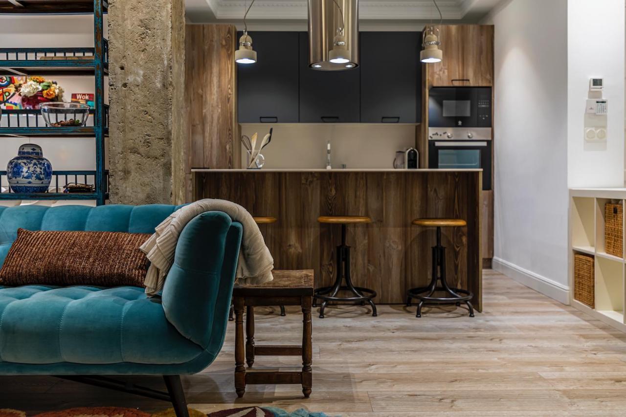 110 M2 Central Apartment In Abando Close To Guggenheim With Parking Bilbau Exterior foto