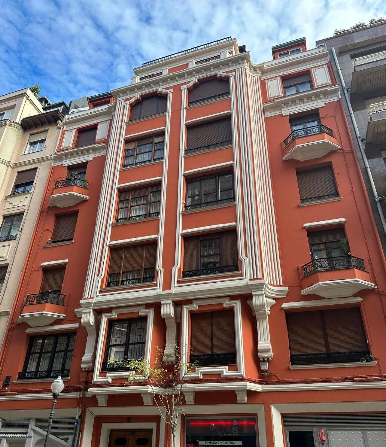 110 M2 Central Apartment In Abando Close To Guggenheim With Parking Bilbau Exterior foto